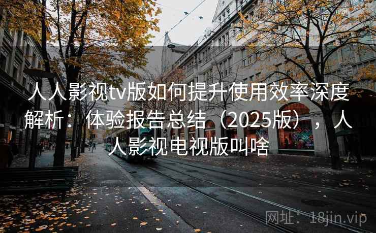 人人影视tv版如何提升使用效率深度解析：体验报告总结（2025版），人人影视电视版叫啥