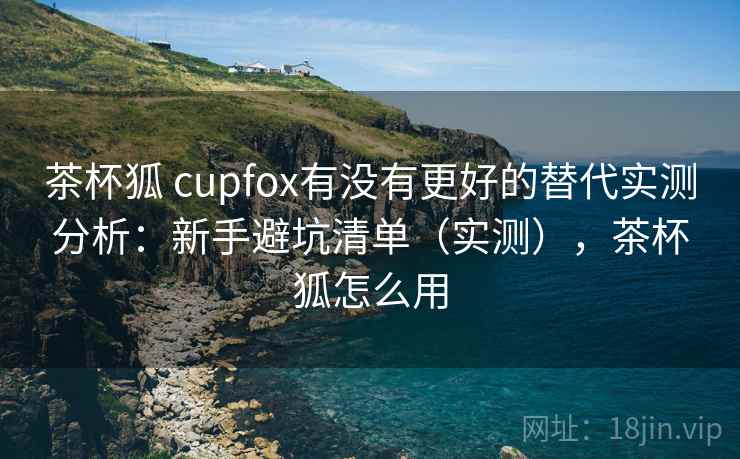 茶杯狐 cupfox有没有更好的替代实测分析：新手避坑清单（实测），茶杯狐怎么用