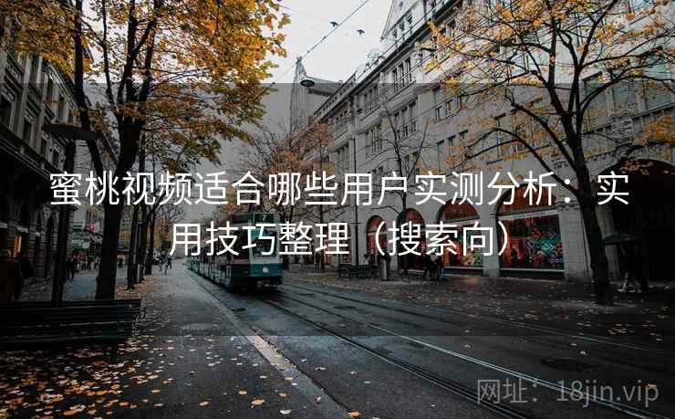 蜜桃视频适合哪些用户实测分析：实用技巧整理（搜索向）